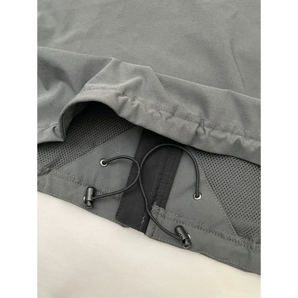 The North Face Apex Bionic‎ Zip Fleece Lined Softshell Jacket XL Gray